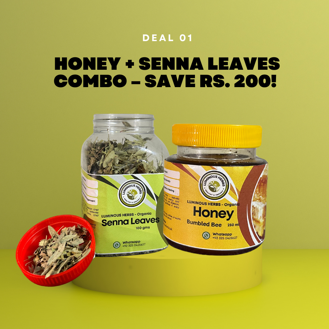Honey + Senna Leaves Combo – Save Rs. 200!